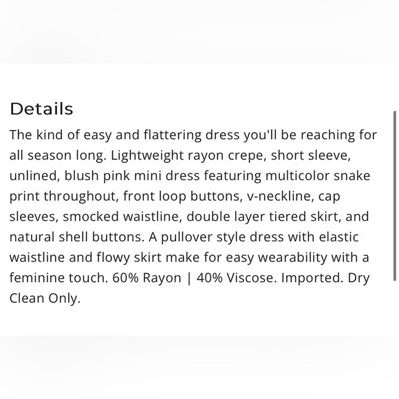 Rails Karla Dress in Watercolor Snake - Picture 3 of 8